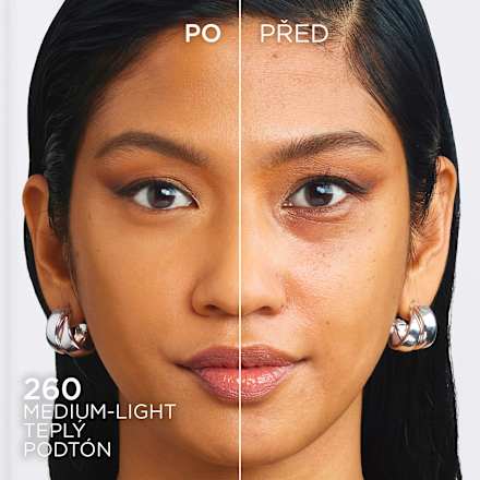 Skin Ink make-up & korektor 2 v 1, 260 Medium Warm L'ORÉAL PARiS