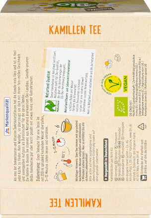 Kräutertee Kamille (50 Beutel) dmBio