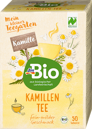 Kräutertee Kamille (50 Beutel) dmBio
