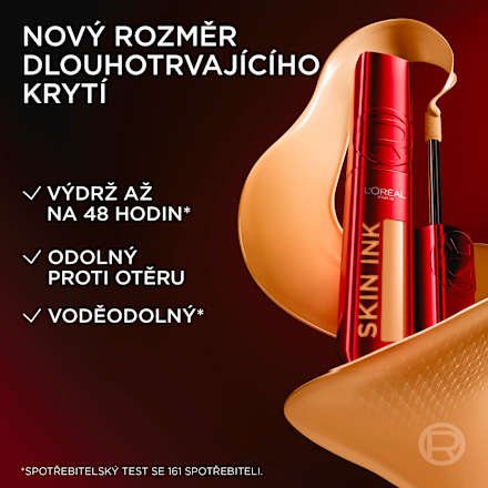 Skin Ink make-up & korektor 2 v 1, 180 Medium Cool L'ORÉAL PARiS