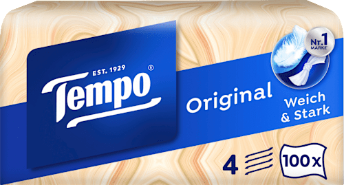 Taschentücher Box 4-lagig Tempo