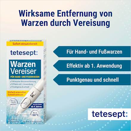 Warzen Vereiser tetesept