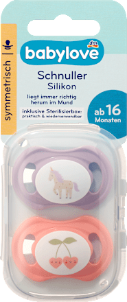 Silikónový symetrický cumlík, veľ. 3 (16+ mesiacov) babylove