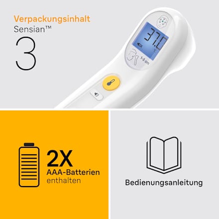 Thermometer Sensian 3 Braun
