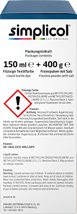 Textilfarbe intensiv Opal- Petrol Simplicol