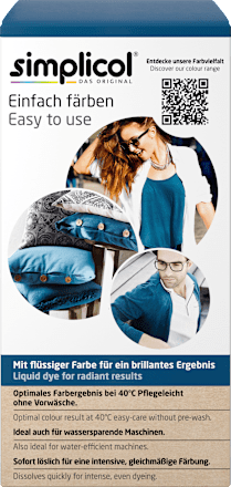 Textilfarbe intensiv Opal- Petrol Simplicol