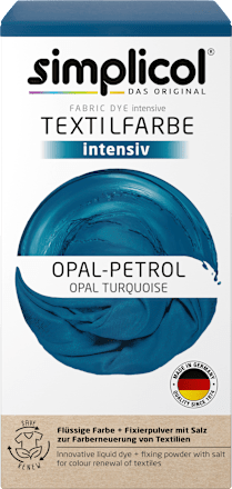 Textilfarbe intensiv Opal- Petrol Simplicol