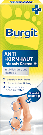 Fußcreme Anti Hornhaut Intensiv Burgit