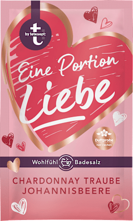 Badesalz Eine Portion Liebe t by tetesept