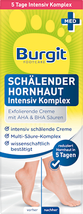 Fußcreme Hornhaut Komplex Burgit