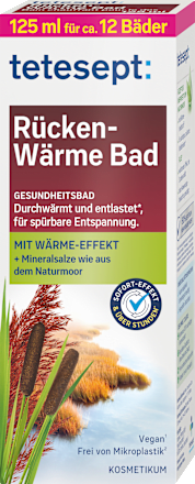 Rücken-Wärme Bad tetesept