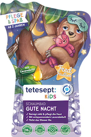 Fred Faultier Schaumbad Gute Nacht tetesept: KIDS