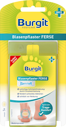 Blasenpflaster Ferse ElastoSoft Burgit