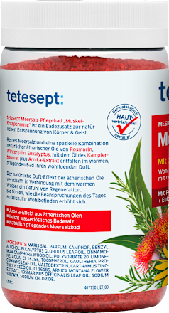 Badesalz Muskel-Entspannung tetesept