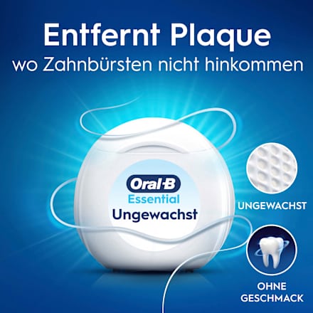 Zahnseide Essentialfloss ungewachst Oral-B