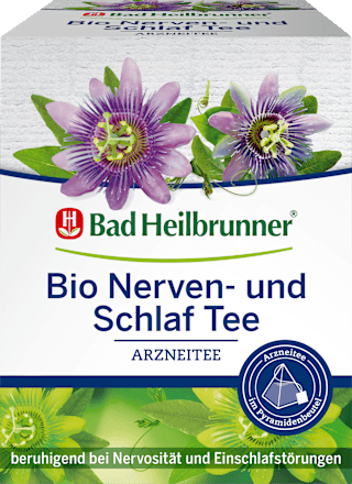 Arzneitee, Nerven- & Schlaf Tee (12 Beutel) Bad Heilbrunner