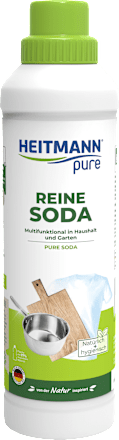Reine Soda flüssig für Haushalt & Garten  HEITMANN pure