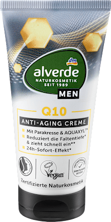 Anti Aging Gesichtscreme Q10 alverde MEN