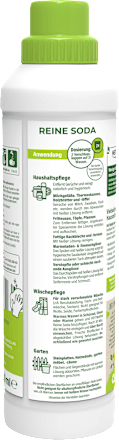 Reine Soda flüssig für Haushalt & Garten  HEITMANN pure