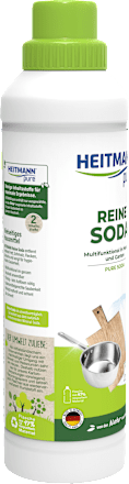 Reine Soda flüssig für Haushalt & Garten  HEITMANN pure