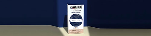 Textilfarbe intensiv Nacht- Blau Simplicol