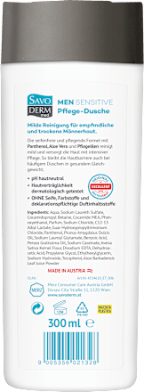 Pflegedusche Men Sensitive Savoderm med