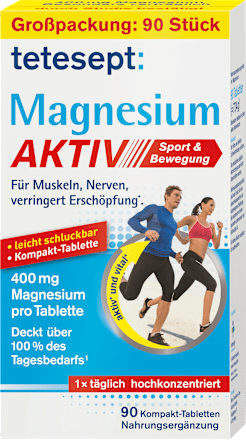 Magnesium 400 aktiv Tabletten tetesept