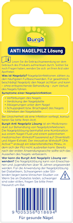 Nagelpilz Entferner Lösung Burgit