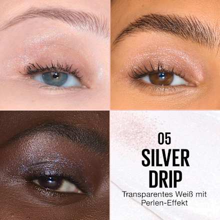 Lidschatten Liquid Chroma 05 Silver MAYBELLINE NEW YORK