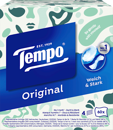 Taschentücher Box Original Tempo