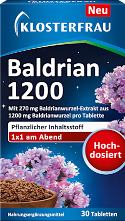 Baldrian 1200 Tabletten 30 St Klosterfrau