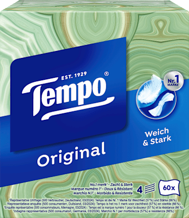 Taschentücher Box Original Tempo