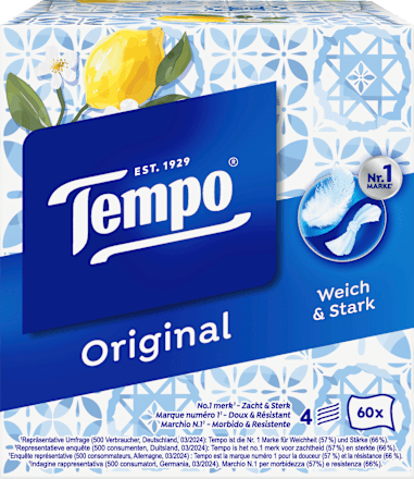 Taschentücher Box Original Tempo