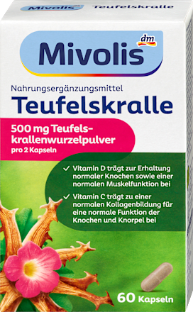 Kapsuly Čertov pazúr Mivolis