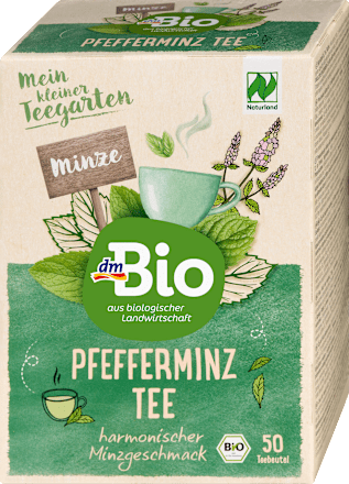 Kräutertee Pfefferminze (50 Beutel) dmBio