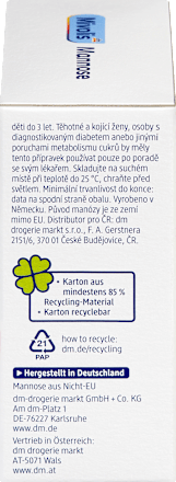 Mannose Sticks 20 St Mivolis