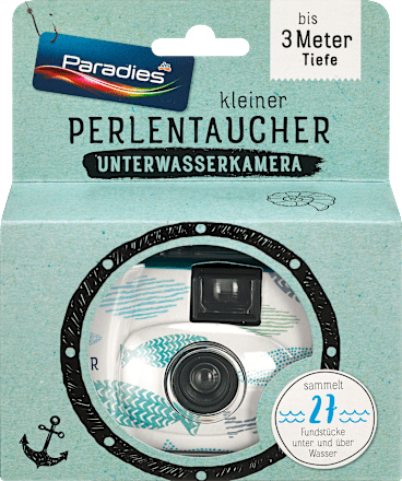 Podvodni fotoaparat 400 ISO- do 3m dubine, više vrsta Paradies