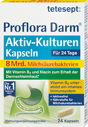 Proflora Darm Aktiv-Kulturen Kapseln tetesept