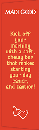 Müsliriegel, Cinnamon Bun, Soft Baked Oat Bars (5 Stück) Made Good