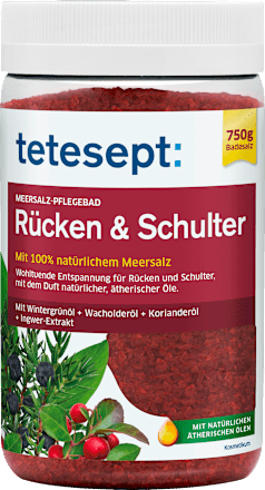 Badesalz Rücken & Schulter tetesept
