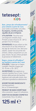 Kinderbad Erkältungszeit Bad tetesept: KIDS