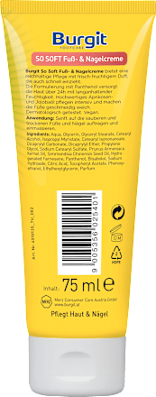 So Soft Fuß- und Nagelcreme Burgit