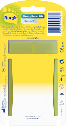 Blasenpflaster Mix ElastoSoft Burgit