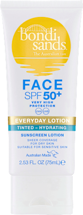 Sonnenfluid Gesicht everyday Lotion, getönt, LSF 50+ Bondi Sands