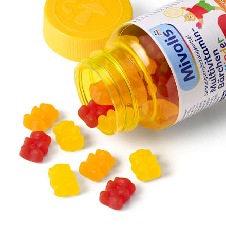 Multivitaminski gumeni medvjedići za djecu Mivolis