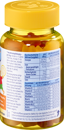 Multivitaminski gumeni medvjedići za djecu Mivolis