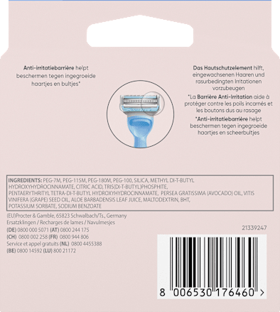Rasierklingen Intimate  Gillette Venus