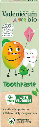 Bio Junior fogkrém mangó-menta ízzel Vademecum