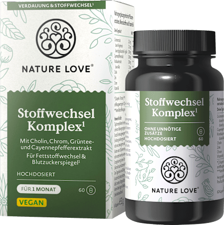 Kapseln Stoffwechsel Komplex Nature Love