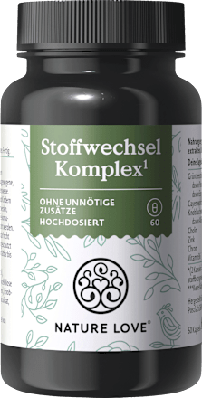 Kapseln Stoffwechsel Komplex Nature Love